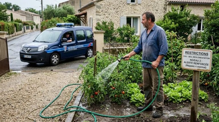 Apres une semaine daverses je ressors le tuyau darrosage 1024x572 1